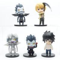 ราคา ตุ๊กตาฟิกเกอร์ Death Note Yagami Light L Lawliet Ryuk Rem Q Version 5 ชิ้น ต่อชุด (24619341565)