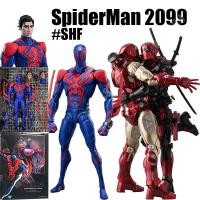 ราคา โมเดลฟิกเกอร์ Iron Man Deadpool Marvel SpiderMan 2099 SHF Miles Morales Peter Parker Octopusbuster SpiderMan สําหรับตกแต่งห้อง (24171942996)