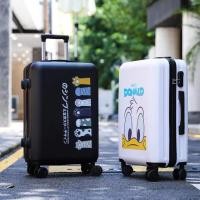 ราคา กระเป๋าเดินทาง กระเป๋าเดินทางล้อลาก 20นิ้ว 24นิ้ว 8ล้อหมุน360องศา วัสดุABS PC กระเป๋าเดินทางลายการ์ตูน (21283205821)