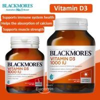 ราคา Blackmores Vitamin D3 1000IU Bone Health Immunity 200 Capsules วิตามินดี3 สนับสนุนภูมิคุ้มกัน และกระดูก (22818810087)