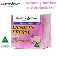 ราคา Healthy Care Lanolin Cream with Vitamin E 100 g ครีมรกแกะ (14506739023)