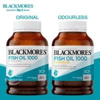ราคา Blackmores Odourless Fish Oil 1000mg Omega 3 400 Capsules แบล็คมอร์ส น้ำมันปลา จากออสเตรเลีย (25408871582)