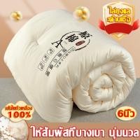 ราคา ผ้าห่มใยถั่ว ผ้านวม 6 ฟุต สีเทาสง่างาม สีขาวงาช้าง อัปเกรดอย่างนุ่มนวล ผ้านวมหนา 100 ผ้าห่มนุ่ม ไม่กดดัน ผ้าห่มเย็น (23480573351)