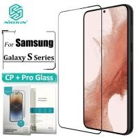 ราคา Nillkin กระจกนิรภัยสําหรับ Samsung Galaxy S24 Ultra S23 Plus S23 FE S22 Plus S21 FE S21 Plus ป ้ องกันหน ้ าจอ CP Pro Full Coverage ป ้ องกันฟิล ์ ม (23823938657)