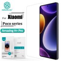 ราคา Nillkin H Pro กระจกนิรภัยสําหรับ Poco F6 Pro F5 Pro F5 X5 Pro X4 Pro ป ้ องกันแสงสะท ้ อนโปร ่ งใส 0 2 มม 9H ป ้ องกันการระเบิดป ้ องกันหน ้ าจอ (23542124650)