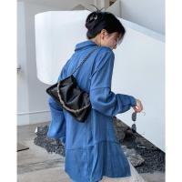 ราคา กระเป๋าสะพายไหล่ หนังวัวแท้ ลายก้อนเมฆ สไตล์เกาหลี แฟชั่นสําหรับสตรี (22749774761)