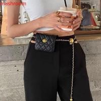 ราคา กระเป๋าคาดเอว แต่งสายโซ่ ประดับลูกปัด สไตล์ชาแนล สําหรับผู้หญิง 2022 (22725984604)