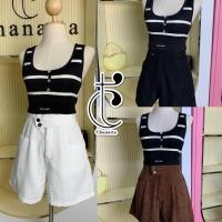 ราคา กางเกงเอวสูงลูกฟูก รุ่น 7 By Chanatta พร้อมส่ง ส่งฟรี ผ้าลูกฟูกวินเทจ ทรงสวย ไม่ใช่เอวสม๊อค (25131259047)