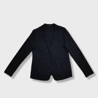 ราคา Uniqlo เสื้อสูท เบลเซอร์ ไซส์ S สีดำ ผ้าคอทตอนผสม มือสอง (23638308141)