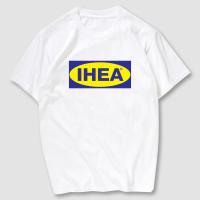ราคา S 5XL เสื้อยืดสกรีน IHEA ผ้าCotton100 มีครบไซส์ (25464437957)