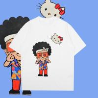ราคา เสื้อยืด ผ้าฝ้าย พิมพ์ลาย Bruno Mars Edition Bruno Mars X Hello Kitty hooligans World Tour Concert S 5XL NO 13 (25181379095)