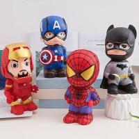 ราคา Marvel Captain America Coin Banks Spiderman Piggy Bank เด็กสร้างสรรค์ประหยัดเงินของเล่น กระปุกออมสิน (25570548280)