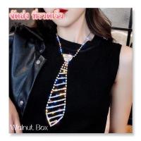 ราคา เครื่องประดับ สร้อยคอโชคเกอร์ แต่งเพชร สุดเซ็กซี่ แต่งสายคล้องคอ แต่งไหปลาร้าสั้น (22283180655)
