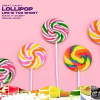 ราคา พร้อมส่ง อมยิ้ม อมยิ้มสายรุ้ง 30g แฟนทาเซียเรนโบว์ ไซส์ใหญ่ Rianbow Candy Lollipop แคนดี้สายรุ้ง อมยิ้มขนาดใหญ่ (23717752916)