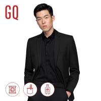 ราคา GQ Essential Suit สูทผู้ชายทรงปกติ รุ่น TR Tailored Fit สีดำ (13401924574)