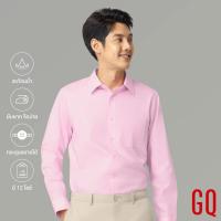 ราคา GQWhite Shirt เสื้อเชิ้ตผ้าสะท้อนน้ำแขนยาว รุ่นมีกระเป๋า สีชมพู เสื้อเชิ้ตผู้ชาย เสื้อเชิ้ตผู้หญิง (19575912977)
