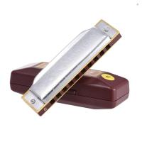 ราคา Tmt Suzuki 1072 C Folkmaster Standard 10 หลุม Diatonic Harmonica Key of C 20 Tone สําหรับนักเรียนเริ ่ มต ้ น (26151330273)