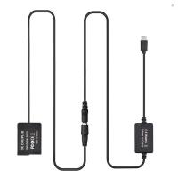 ราคา Tmt PD USB Type C สาย DMW DCC8 Dummy แบตเตอรี ่ DC Coupler DMW BLC12 สําหรับ Panasonic LUMIX DMC FZ2500 FZ1000 FZ300 FZ200 G85 GX8 G7 G6 G5 GH2 DC G90 G95 G99 กล ้ อง (29901332006)