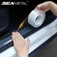 ราคา สติกเกอร์ติดรถยนต์ กันชน กันรอยขีดข่วน กันน้ำ สีใส แบบพิเศษ สำหรับติดขอบประตูและกันชนหน้าและหลัง (3863449851)