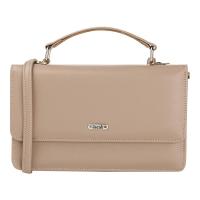 ราคา Jacob International กระเป๋าสะพายข้างผู้หญิง V4437 น้ำตาล ชมพู (14168418841)
