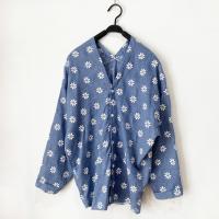 ราคา เสื้อสียีนส์ พิมพ์ลายดอกไม้ขาว ผ้าเนื้อบาง เบา (25281254214)