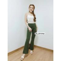 ราคา กางเกงเอวสูง รุ่นขาม้า ผ้าโรเชส ยาว 40 นิ้ว (8416085101)