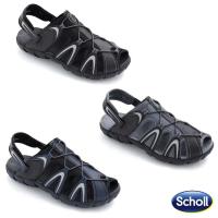 ราคา ลด30 เก็บโค้ด 6600FASHDD SCHOLL Mario Comfort Sandals รองเท้า รัดส้น สกอล์ แท้ รองรับการขี่จักรยาน (9042765109)