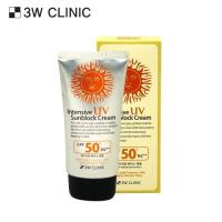 ราคา 3W CLINIC Intensive UV Sunblock Cream SPF50 PA 70ml (21659233141)