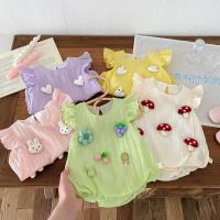 ราคา Aria เสื้อผ้าเด็กสุดน่ารักสำหรับเด็ก0 2ปีฤดูร้อนเสื้อผ้าเด็กเกาหลีตุ๊กตาเด็กผู้หญิงชุดวันพีชชุดเดรสอายุ1ขวบ (29951254958)