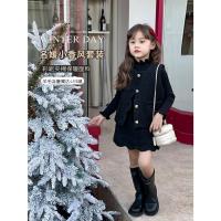 ราคา Aria Quilted เสื้อกั๊ก ผ้าวูลหนา สไตล์ตะวันตก ชาแนล พร้อมกระโปรง สําหรับเด็กผู้หญิง (25856858370)