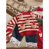 ราคา Aria เสื้อกันหนาว แบบสวมหัว ลายการ์ตูนหมี สามมิติ ให้ความอบอุ่น สําหรับเด็กผู้ชาย และเด็กผู้หญิง (25552685376)