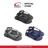 ราคา GAMBOL แกมโบล รองเท้าแตะรัดส้นชาย รุ่น GM15017 Size 40 44 (18781036386)