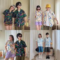 ราคา katji พร้อมส่ง Unisex Hawaii Shirt เสื้อปกฮาวาย (6158989510)