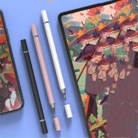 ราคา 2 in 1 ปากกา สไตลัส Stylus pen สไตลัส ปากกาเขียนวาดหน้าจอ แต่งรูป ทัชสกรีน ปากกาทัชสกรีนสำหรับทุกรุ่น ไม่ต้องชาร์จ (16386654239)
