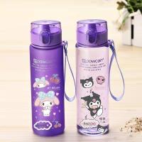 ราคา NO 3 ถ ้ วยน ้ ํา Melody Kuromi มูลค ่ าสูง Girl Sanrio Cup ขวดน ้ ํานักเรียนน ้ ําหนักเบาพลาสติก (24981609017)
