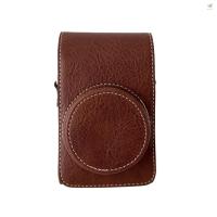 ราคา กล ้ องดิจิตอลเคสป ้ องกันกระเป ๋ าหนัง PU พร ้ อมสายคล ้ องไหล ่ แบบถอดได ้ เข ้ ากันได ้ กับ RICOH GR2 GR3X Canon G7X2 G7X3 RX100 ZV1 LX10 SX740 ZR1000 CCD (29251784440)