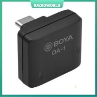 ราคา พร้อมส่ง Boya BY OA1 อะแดปเตอร์เสียง ขนาดเล็ก พร้อมพอร์ตไมโครโฟน 3 5 มม TRS Type C แบบเปลี่ยน สําหรับ DJI OSMO Action (19691189580)
