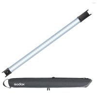 ราคา Radi Godox TL60 หลอดไฟ RGB ฟูลคัลเลอร์ 2500K 6500K CRI 96 TLCL 98 สีแม่นยํา 39 เอฟเฟคไฟ 40 ฟิลเตอร์ในตัว รองรับปุ่มออนบอร์ด แอป รีโมต ควบคุม DMX พร้อม Ca (25514782885)