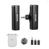ราคา Boya อะแดปเตอร์ 3 ชิ้น อะแดปเตอร์ 3 ชิ้น เข้ากันได้กับ Boya Boyalink A1 Lavalier Clip on 100m คลิปซิงค์ไร้สาย 3 ชิ้น พร้อมตัวรับสัญญาณ ลดเสียงรบกวนอัตโนมัติ 100 ม (25514141275)