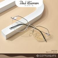 ราคา SALE NO BOX กรอบแว่น Paul Hueman รุ่น PHF 217A กรอบแว่นตาเซาะร่อง ดีไซน์จากปรารีส (25979727507)