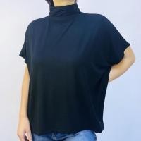 ราคา บ่าตกแขนสั้นคอเต่า oversize เสื้อยืดแขนสั้นคอเต่า แบรนด์ CHOTYSHOP สินค้าผลิตในไทย LOPX (1087867064)