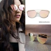 ราคา Clearance no box GAMT แท้จาก USA PREMIUM METAL AVIATOR SUNGLASSES WITH CROSSBAR AND COLORED MIRROR LENS 54MM (21487488499)