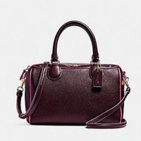 ราคา Coachแท้ หมอนในตำนาน ตำหนิเบา MINI BENNETT SATCHEL COACH F39706 กระเป๋าทรงหมอน (11929012951)