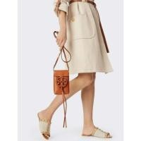 ราคา แท้ นำเข้าจาก USA Tory Burch Miller Metal Phone Crossbody พร้อมส่ง กระเป๋าใส่โทรศัพท์ กระเป๋าสะพาย (7186943689)