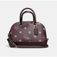 ราคา Coach แท้ มือหนึ่ง ตำหนิเบา MINI SIERRA SATCHEL IN WILDFLOWER PRINT COATED CANVAS COACH F13752 (23269969481)