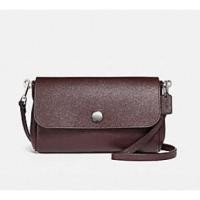 ราคา Clearance ลดขาดทุน แท้ มือหนึ่ง ตำหนิ ป้ายหนัง F12106 COACH REVERSIBLE RUBY CROSSBODY IN CROSSGRAIN LEATHER F59534 (22167149099)