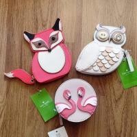 ราคา แท้ พร้อมส่ง Kate spade กระเป๋าใส่เหรียญ ลายสุนัชจิ้งจอก นกฟลามิงโก้ นกฮูก (25131267329)