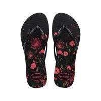ราคา HAVAIANAS รองเท้าแตะผู้หญิง Slim Flip Flops BLACK 41328231191F H3BKXX (29801261828)