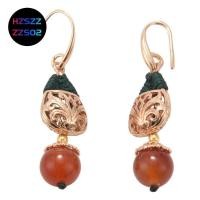 ราคา Hzszzzzs02 ต่างหูระย้า ชุบทอง สไตล์จีนย้อนยุค (25773550463)