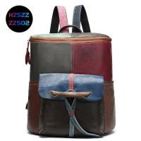 ราคา Hzszzs02 กระเป๋าเป้สะพายหลัง หนังวัว แฮนด์เมด สไตล์วินเทจ สําหรับผู้หญิง (25573551320)